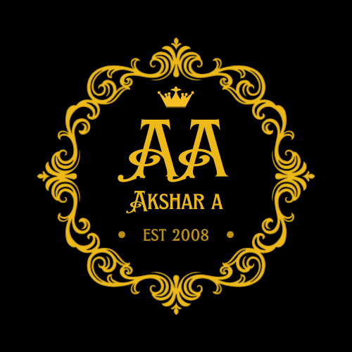 black gold vintage luxury jewelry logo