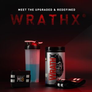 muscleblaze pre workout wrathx with creapure,nitroblaze & bioperine (cola frost,340 g,20 servings),powder,1 count