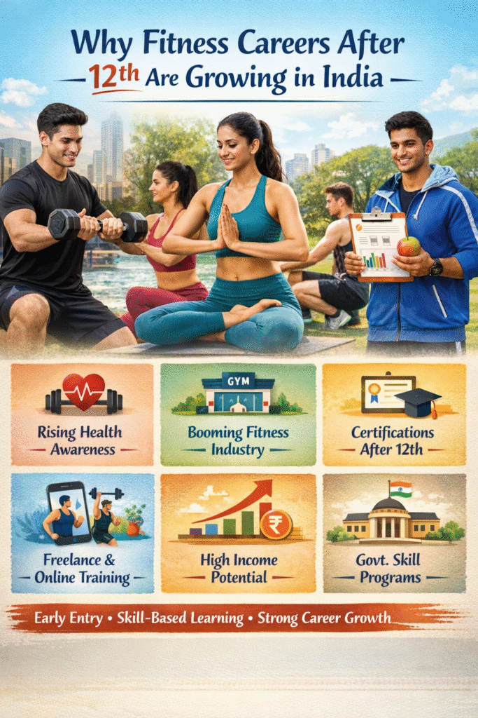 Fitness Careers Teens Can Start After 12th (Complete Guide) rise with akshar