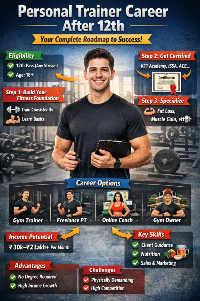 Fitness Careers Teens Can Start After 12th (Complete Guide) RISE WITH AKSHAR