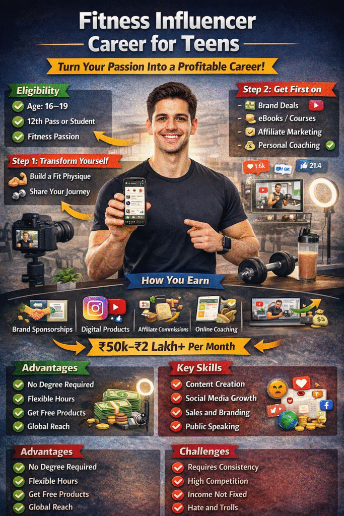 Fitness Careers Teens Can Start After 12th (Complete Guide) rise with akshar