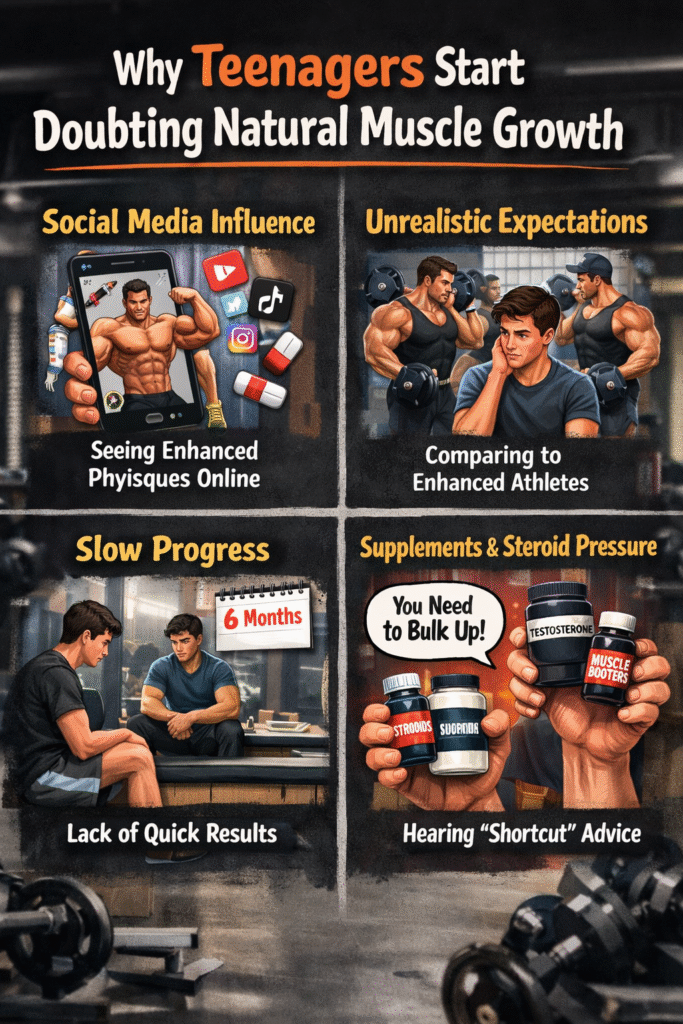 Can Teenagers Build Muscle Naturally Without Steroids
