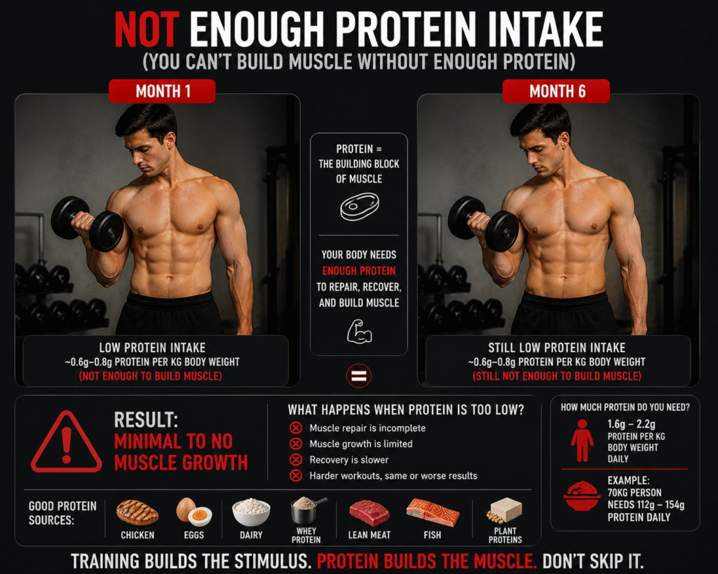 Why You Are Not Gaining Muscle (Top 7 Reasons + Fixes) – Complete Guide for Beginners chatgpt image may 3, 2026, 04 32 43 pm
